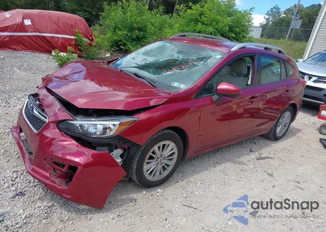 2018 Subaru Impreza 2.0I Premium z USA, uszkodzony, nr VIN 4S3GTAB65J3705793